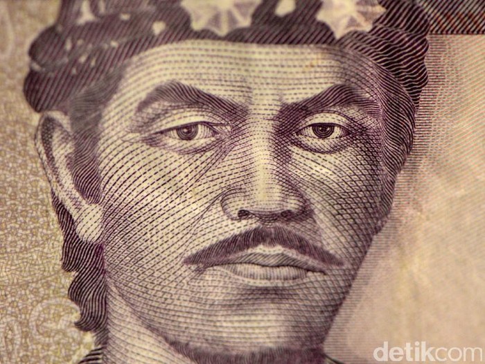 Gambar pahlawan Sultan Mahmud Badaruddin II dalam pecahan uang Rp 10.000