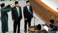 Ada dua orang anggota PAW yang dilantik dalam paripurna ini. Mereka adalah Ahmad Baidowi yang menggantikan Ivan Haz dan Andi Jamaro menggantikan Andi M Ghalib.