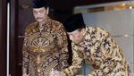 Salam Komando di Sertijab Menko Polhukam