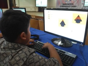 Begini Aksi Animator Belia di Indonesia Cyberkids Camp