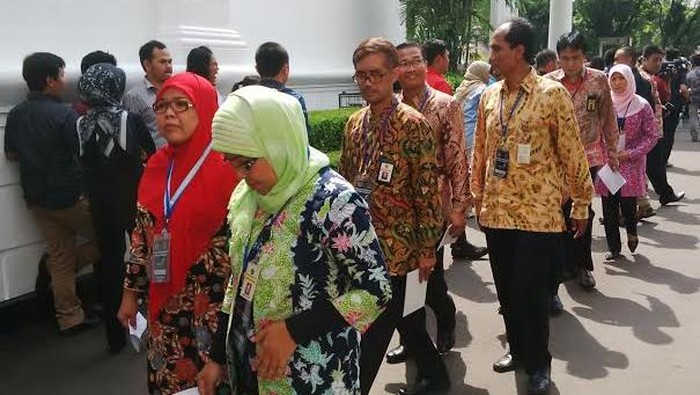 Jokowi Kumpulkan Petugas Pajak di Istana, Beri Arahan Soal Tax Amnesty