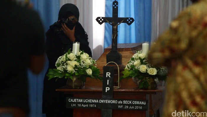 Jenazah Terpidana Mati Seck Osmane Disemayamkan di RS Carolus
