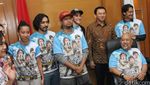 Cast Warkop DKI Reborn Temui Ahok