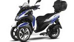Skuter Roda Tiga Yamaha Tricity 125 Jadi Motor Polisi