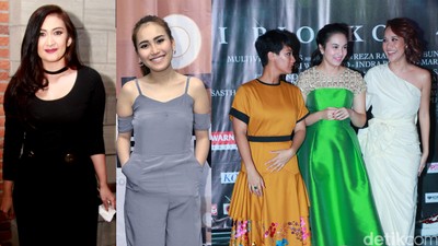 Penampilan Bintang 3 Srikandi, Nafa Urbach hingga Ayu Ting Ting