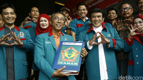 Partai Idaman Serahkan Kelengkapan Berkas
