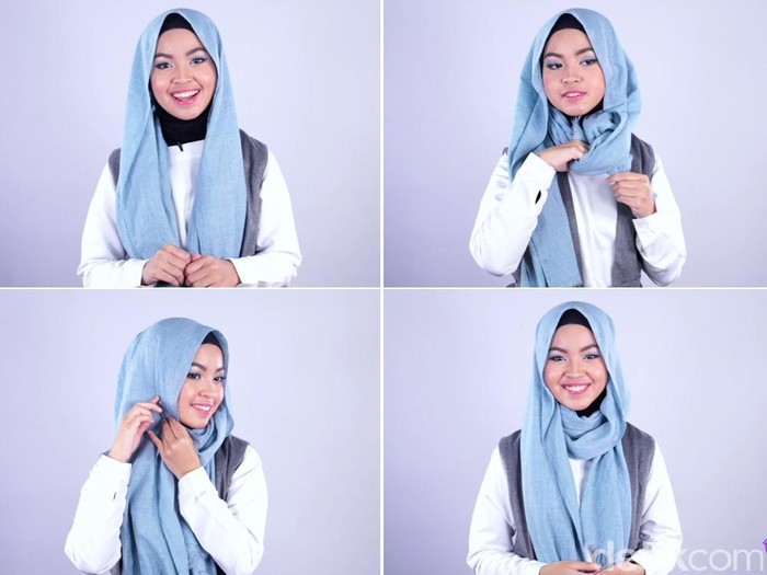 16 Cara Memakai Jilbab Pashmina Simple Dan Modis Barony Tavern