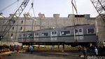 30 KRL dari Jepang Tiba di Pelabuhan Tanjung Priok