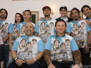 Cast Warkop DKI Reborn Temui Ahok