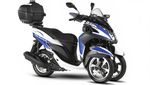 Skuter Roda Tiga Yamaha Tricity 125 Jadi Motor Polisi