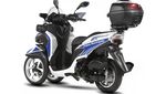 Skuter Roda Tiga Yamaha Tricity 125 Jadi Motor Polisi