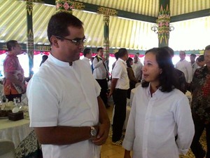 Rini Rayakan Ulang Tahun 8 BUMN di Wonosobo