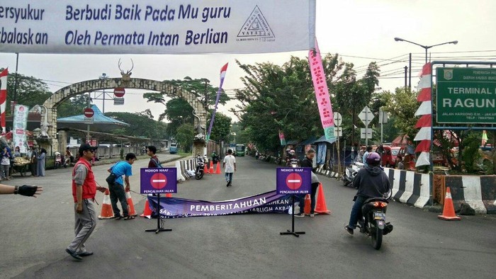 Ada Tabligh Akbar, Lalin di Sekitar Ragunan Dialihkan