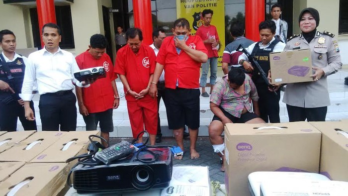 Empat Pembobol SMPN 26 Diringkus, Empat Lainnya Masih Kabur