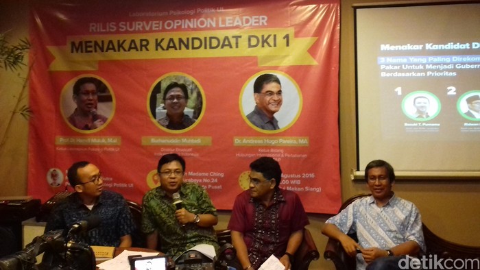 Kapabilitas Memimpin Jakarta: Ahok 7,87% dan Risma 7,77%