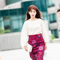 Setiap harinya Park Shin Hye makan 300 kalori. Untuk sarapan, ia makan satu ketimun dan segelas susu. Makan siang setengah mangkuk nasi merah dan satu porsi kecil kubis. Saat malam hanya kubis dan ketimun. Foto: Dok. SBS