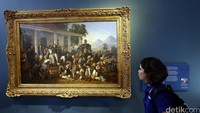 Pameran bertajuk 17/71: Goresan Juang Kemerdekaan ini dihelat di Galeri Nasional, Jl Medan Merdeka Timur, Jakarta Pusat.