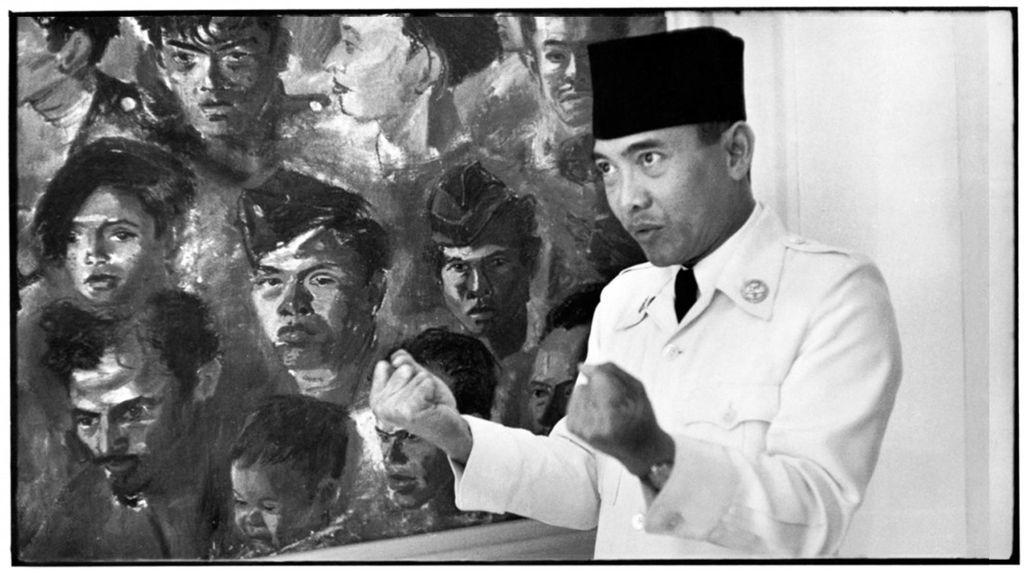 Presiden Sukarno dan lukisan Orang-orang Repolusi