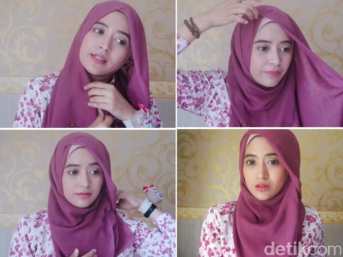 Tutorial Hijab Paris Youtube