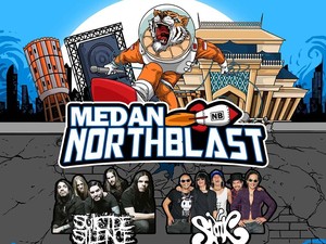 Slank hingga Suicide Silence Gempur Medan Northblast 2016
