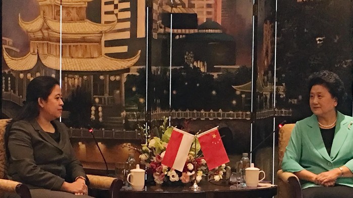 Menko Puan Jalin Kerja Sama Bidang Pembangunan Manusia dengan Tiongkok
