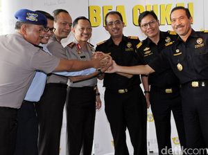 Kapolri Rakor dengan Dirjen Bea dan Cukai