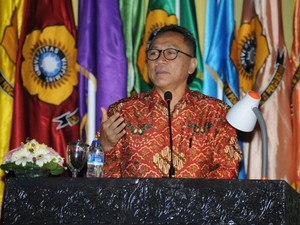 Ketua MPR Sosialisasi Empat Pilar ke 7.000 Mahasiswa Baru di Palembang