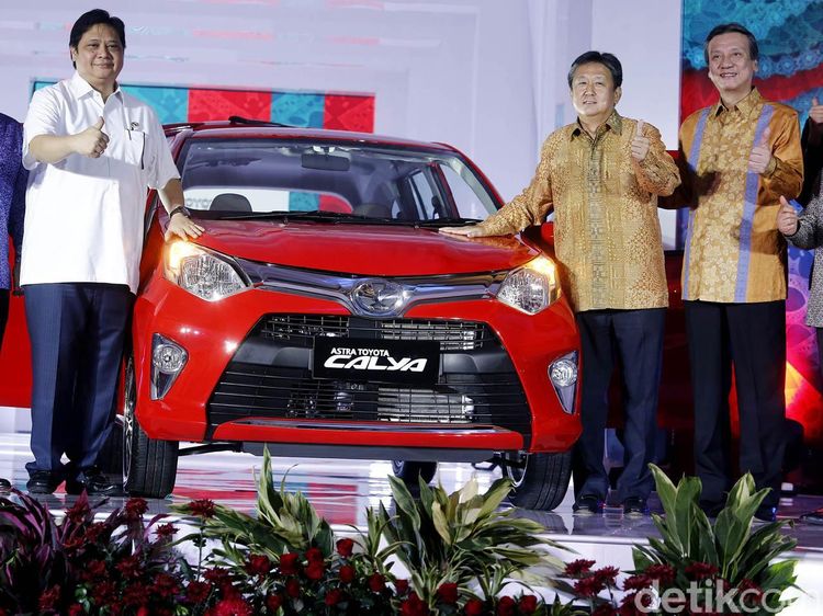 Menteri Perindustrian Hadiri Peluncuran Calya dan Sigra