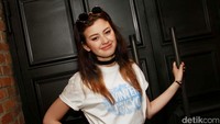 Kimberly Ryder juga membintangi film garapan Fajar Bustomi sebagai Yuri. Pool/Gus Mun/detikFoto.