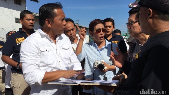 Sidak ke Pelabuhan Tanjung Benoa, Susi Interogasi Kru Kapal Eks Asing