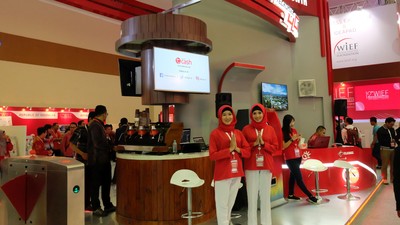 Uang Digital TCash Unjuk Gigi ke Jokowi