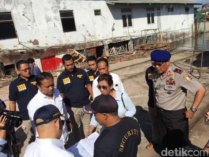Cek Identitas Kapal Eks Asing, Susi Sidak ke Pelabuhan Tanjung Benoa