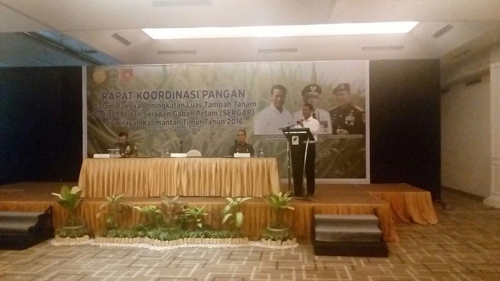 Mentan: Punya 18.000 Hektar Lahan, Kaltim Bisa Swasembada Beras 2017