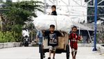 Kehidupan Anak Pemulung di Jakarta