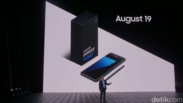 Samsung Ungkap Penyebab Galaxy Note 7 Meledak