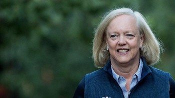 CEO perusahaan software Hewlett-Packard dan mantan CEO PayPal, Meg Whitman, berhasil menjadi miliuner tahun 1998 ketika usianya 42 tahun. (Foto: Drew Angerer/Getty Images/AFP)