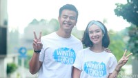 Dion dan Pamela saat berkunjung ke kantor detikcom di kawasan Warung Buncit, Jakarta Selatan belum lama ini.
