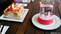Kue ulang tahun Mila.