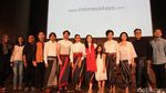 Reza Rahadian dan Chelsea Islan di Jumpa Pers Bunga Penutup Abad