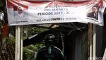 Spanduk Dukungan untuk Risma Maju Pilkada DKI