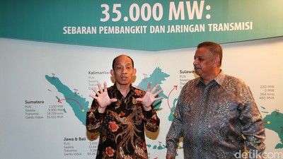 Menteri ESDM dan Dirut PLN Bahas Proyek 35.000 MW