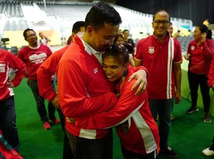 Misi Berjuang Habis-habisan, Sri Wahyuni Rasakan Manisnya Diguyur Rp 2 Miliar