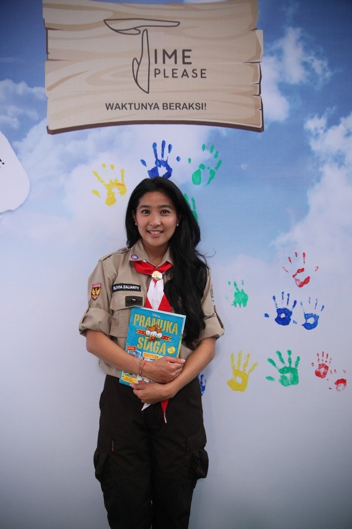 Olivia Zalianty Senang Kegiatan Pramuka Bisa Jadi Inspirasi Anak-anak