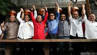 Ketujuh partai tersebut yakni PDIP, Gerindra, Demokrat, PKB, PKS, PPP, dan PAN.