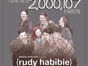 Sebulan Tayang, Rudy Habibie Raih 2 Juta Penonton