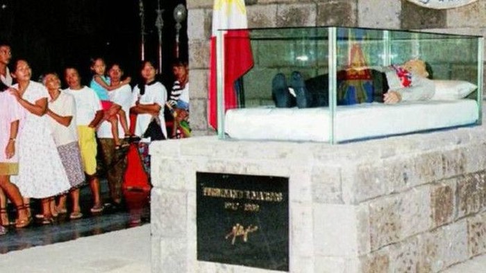 Jenazah Marcos akan Dipindahkan ke Makam Pahlawan