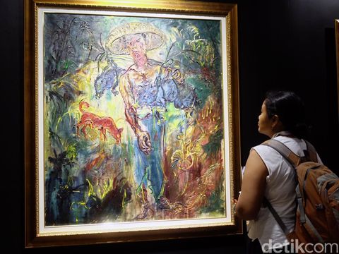 Pameran mahakarya Affandi di Art Stage