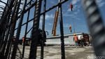 Melihat Pembuatan Beton untuk Proyek LRT Palembang