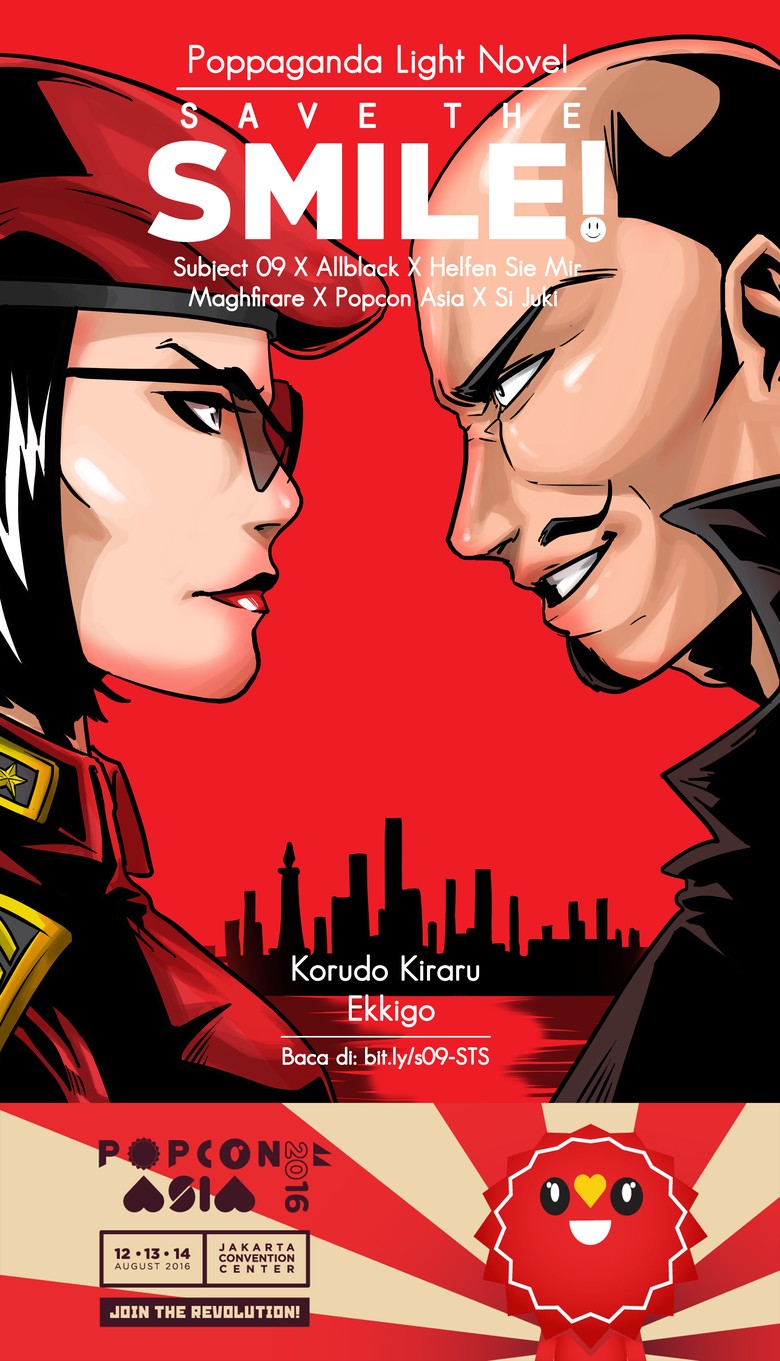 Save the Smile, Proyek Light Novel Subject 09 di Popcon Asia 2016 Save the Smile, Proyek Light Novel Subject 09 di Popcon Asia 2016