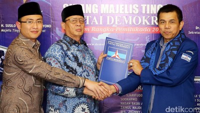 Demokrat Resmi Usung Wahidin-Andika di Pilgub Banten